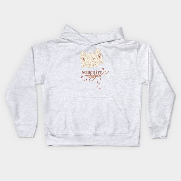 Marauders Mischief Kids Hoodie by Zapt Art